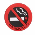 Onpiece (6 Pack) No Smoking Vehicle Sign, Large 2″ X 2″ Car Stickers Indoor & Outdoor Use