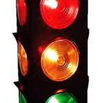 JEWELS FASHION Traffic Light Lamp – Plug-in, Blinking Triple Sided, 12.25 Inch-for Kids Bedrooms, Decorations, Parties, Celebrations, Prop, & Gift and More