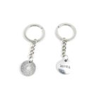 Keyring Keychain Keytag Key Ring Chain Tag Door Car Wholesale Jewelry Making Charms L0XW6 Karma Sign Tag