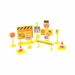 Figurines & Miniatures – 10pcs Pack Road Signs Toys Traffic Signage Model Engineering Diy Mini Signpost Scene Educational – Miniatures People Figurines