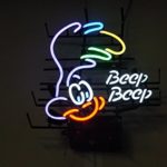 Desung Brand New 20″x16″ Road Runner Plymouth Car Beep Neon Sign (Various sizes) Beer Bar Pub Man Cave Business Glass Neon Lamp Light DB288