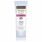 Neutrogena Ultra Sheer Dry-Touch Water Resistant and Non-Greasy Sunscreen Lotion with Broad Spectrum SPF 30, 3 fl. oz