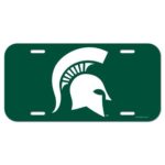 Michigan State Spartans NCAA License Plastic Plate Vanity Car Graphics Sign Tag Officially Licensed NCAA Merchandise