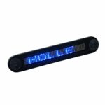 Carrfan Car LED Programmable Message Sign Scrolling Display Board for Car Windows, Shop, Store, Business