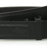 Dickies Men’s Leather Work Belt – Tactical Industrial Mechanic Heavy Duty Strength Strap Covers No Scratch Buckle