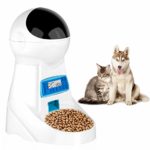 JOYTOOL Automatic Cat Feeder Pet Dog Food Dispenser Feeder For Small Medium Large Cat Dog-4 Meal Timer Programmable Voice Recorder Portion Control