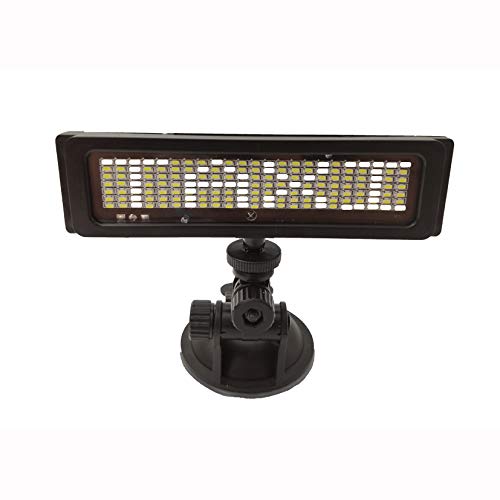 LED Light Car Sign, Dc 12v Remote Led Car Sign Programmable Scrolling