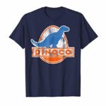Disney Pixar Cars Iconic DINOCO Dinosaur Logo T-Shirt