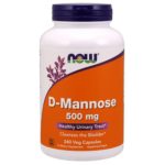 Now Foods D-mannose 500 mg,240 Veg Capsules