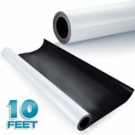 Craftopia Magnetic Roll | 24” x 10’ | Car Safe for Vehicles | 25 mil Strong Magnet Sheet Flexible Roll | White Material | 2 feet x 10 feet | Cut w/Scissors or Cricut, Silhouette Cameo, Craft Cutter