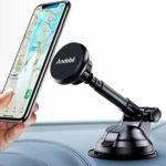 Magnetic Car Phone Mount, Hands-Free Phone Holder for Car Dashboard Windshield 360° Rotation, 6 Strong Magnets, Compatible for iPhone Xs/X/XR/Xs Max/7 Plus/7/8 Plus/8 Galaxy S10/S10+/S9/S9+/Note 9,etc