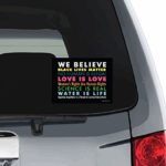 We Believe Bumper Sticker (6″x4.25″) – w/ protective gloss finish