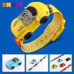 Kids Boys Girls Student Sports Watches Fashion Creative Car Children Cartoon Digital LED Wristwatches