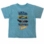 Hot Wheels Little Boys Car Line Up T Shirt