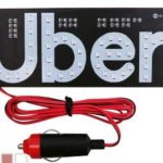 AMILIEe Taxi LED Sign Decor, DC12V Car Charger Inverter Taxi Flashing Hook on Car Window for Driver Taxi Light up Sign