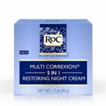 RoC Multi Correxion 5 in 1 Restoring Anti-Aging Facial Night Cream, Wrinkle Treatment for Face & Neck Made with Hexinol Technology, 1.7 oz