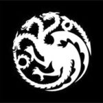 Game of Thrones – Mother of Dragons Decal Vinyl Sticker|Cars Trucks Vans Walls Laptop|WHITE|5.5 in|CCI372