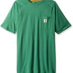 Carhartt Men’s Force Cotton Delmont Short Sleeve T-shirt (Regular and Big & Tall Sizes)