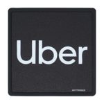 Rideshare LED Sign | Bright LED Lights | Wireless | Removable | USB Rechargeable Lithium Ion Battery | Rideshare Drivers | Ride Share Accessories | Make Your Car Visible