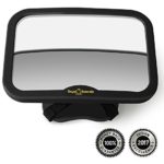 ROYAL RASCALS Baby Car Mirror for Back Seat – Free Baby on Board Sign – Shatterproof Baby Mirror for Car – Rear View Baby Car Seat Mirror to See Rear Facing Infants and Babies
