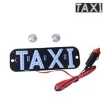 Connoworld Clearance Sale Taxi Cab Windscreen Windshield Sign LED Light Car Brightness Lamp Bulb Sucker