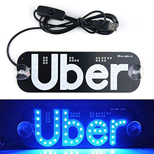 Akiyou Shipped from The USA U BER LED Sign Decor, U b e r Sign LED