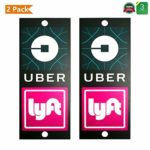 Car-Sharing Sign Logo Decal Stickers with Bigger Size High Light 4 Larger Suction Cup Removable for Car-Sharing Driver Car-Sharing Sign