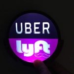 Btbtoc Rideshare LED Sign with Bright Lights ,Taxi LED Sign Decor, LED Car Glow Sticker Sign Light for Rideshare and Taxi Driver
