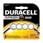 DURDL20254PK – Duracell Button Cell Lithium Battery 2025 4 pack