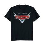 Disney Pixar Cars Official Grill Badge Logo Graphic T-Shirt