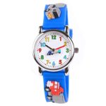 Venhoo Kids Watches Cute 3D Cartoon Waterproof Children Toddler Wrist Watch Time Teacher Birthday Gifts for 3-10 Year Boys Girls Little Child