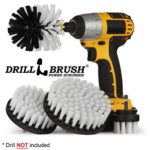 Automotive Soft White – Drill Brush – Leather Cleaner – Car Wash Kit – Car Cleaning Supplies – Wheel Cleaner Brush – Car Detailing Kit – Car Carpet – Interior, Vinyl, Upholstery, Fabric Seat Cleaner