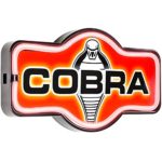 Officially Licensed Shelby Cobra LED Sign, New Improved Now with 6′ Wall Plug Cord! LED Light Rope That Looks Like Neon, Wall Decor for Bar, Garage, or Man Cave