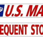 Mail Delivery – Frequent Stops – Decal or Magnet – Rural Delivery