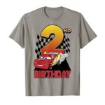 Disney Pixar Cars Lightning McQueen 2nd Birthday Peel Out  T-Shirt