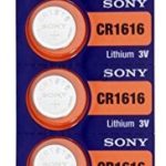 Sony CR1616 3 Volt Lithium Coin Battery On Tear Strip (Pack of 5)