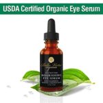 Natural Under Eye Serum For Dark Circles & Puffiness With Rosehip Oil – Eye Bag Remover & Anti Wrinkle – Fine Lines, Crows Feet & Dark Circle Corrector (15ml)