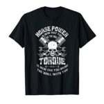 Diesel Mechanic T-Shirt Funny Horsepower Torque Gift Men’s