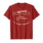 Disney Pixar Cars 3 McQueen Vintage Craft Graphic T-Shirt C1