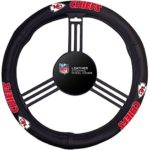 NFL Leather Steering Wheel Cover