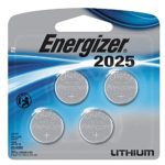 Energizer 2025 Lithium Coin Cell Battery, 4 Count