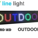 Outdoor 40″ LED Display Full Color, LED Scrolling Message Sign, Bright and in New Light housing