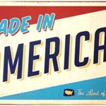 ERLOOD Made in America Retro Metal Vintage Tin Sign 12 x 8