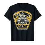 Gas Monkey Garage Muscle Car Sign Logo T-Shirt