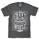 Tee Luv Chevy Shirt All American Muscle – Chevrolet Graphic Tee Shirt