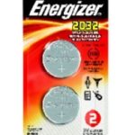 Energizer Lithium Coin Watch/Electronic Battery 2032, 2-Count