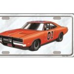 General Lee Novelty Vanity License Plate Tag Sign