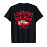 Disney Pixar Cars 3 Lightning McQueen Vintage T-Shirt C1