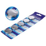 Cotchear 5pcs/Pack CR2450 Coin Battery 550mAh 3V CR 2450 Button Cell Batteries ECR2450 KCR2450 5029LC LM2450 3V Battery for Car Key Remote