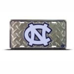 North Carolina Tar Heels Diamond License Plate Tin Sign 6 x 12in